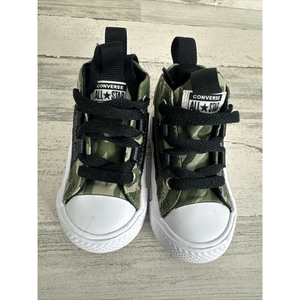Converse Chuck Taylor Infant All Star‎ Ultra 2 Camo Mid Sneakers Shoes Size 5